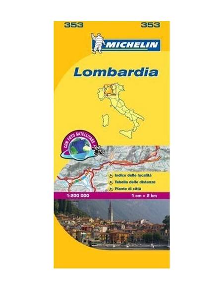 MN 353 Lombardia térkép