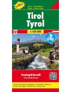Tirol térkép - TOP10