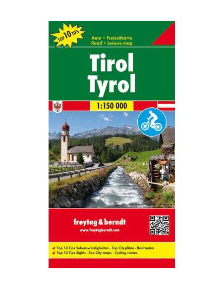 Tirol térkép - TOP10