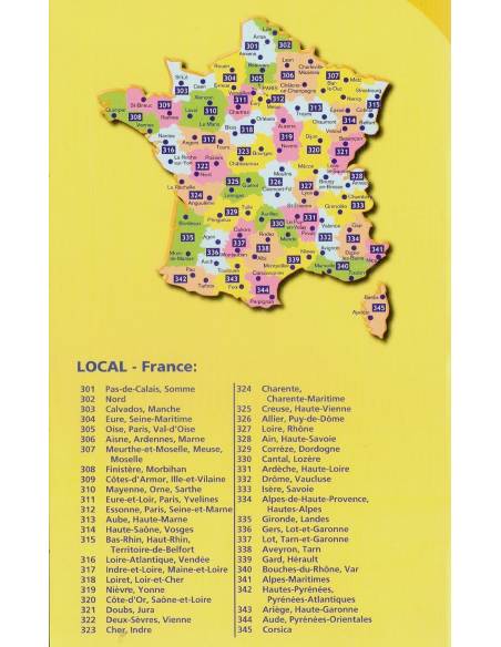 MN 305 Oise - Paris - Val d'Oise térkép