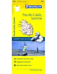 MN 301 Pas-de-Calais - Somme térkép