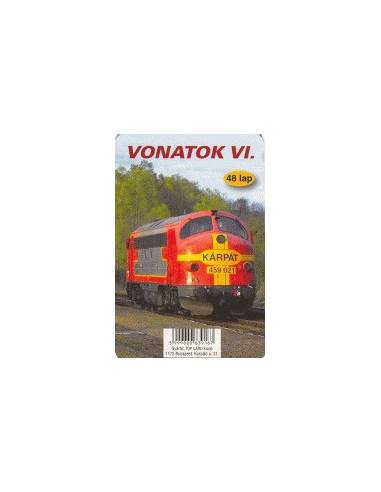 Vonatok VI. játékkártya