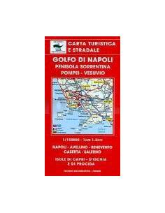 Golfo di Napoli - Nápolyi-öböl térkép
