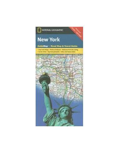 New York állam térkép 2023