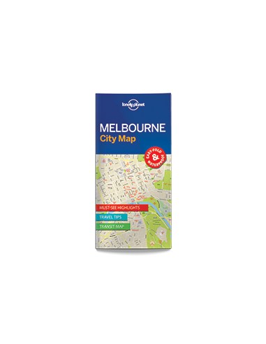 Melbourne City Map -  Melbourne térkép