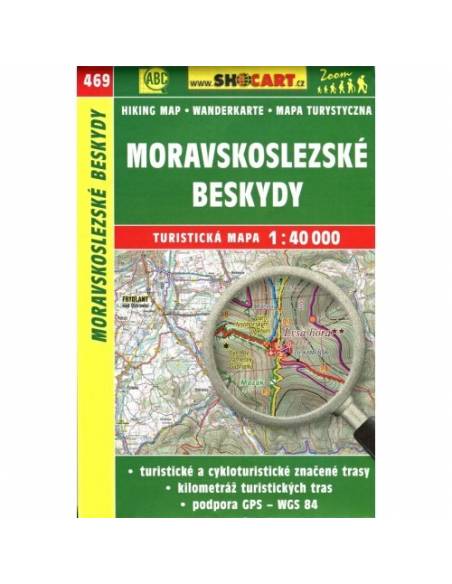 SC 469 Moravskoslezské Beskydy turistatérkép