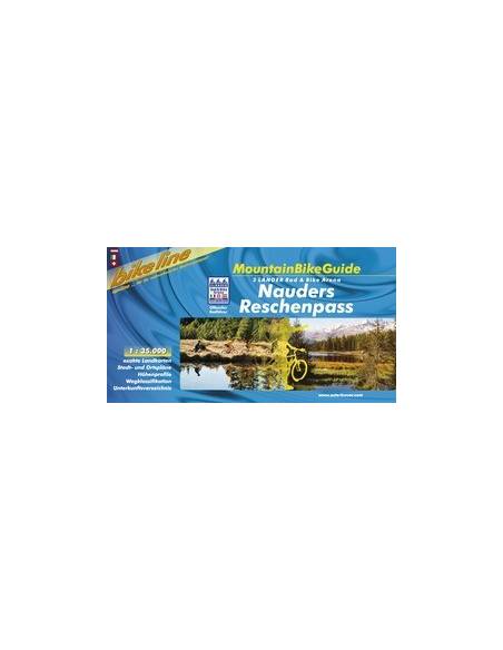 Nauders - Reschenpass  3 Länder Rad & Bike Arena - 3 ország határán mountainbike atlasz