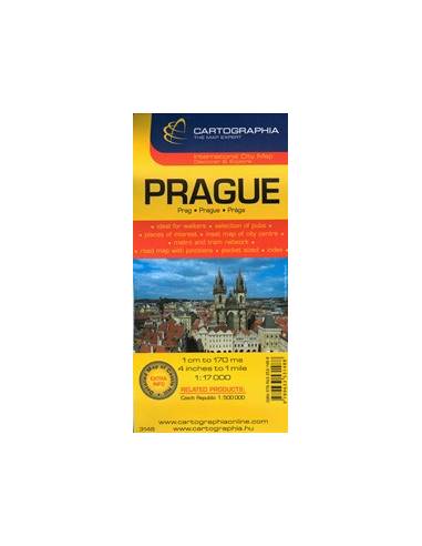 Prague - Prága várostérkép