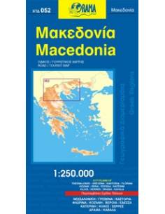 Makedónia autótérkép 052