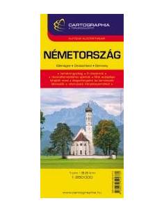Németország térkép