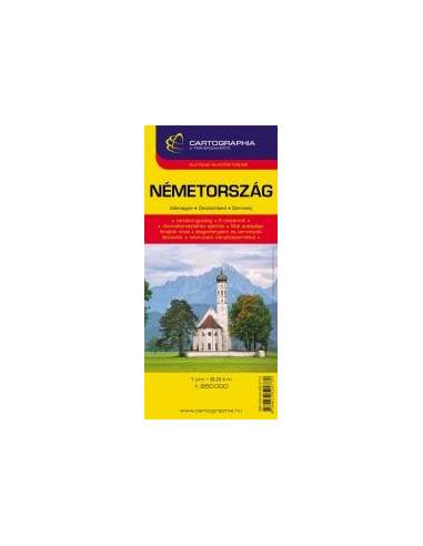 Németország térkép