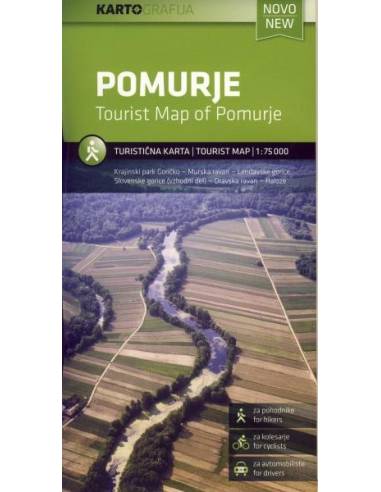 POMURJE TURISTATÉRKÉP