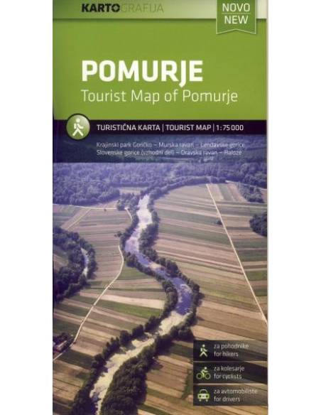 POMURJE TURISTATÉRKÉP