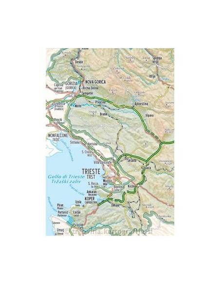 Primorska turistatérkép