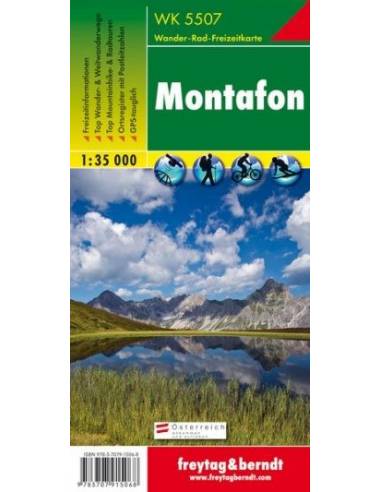 WK 5507 Montafon térkép