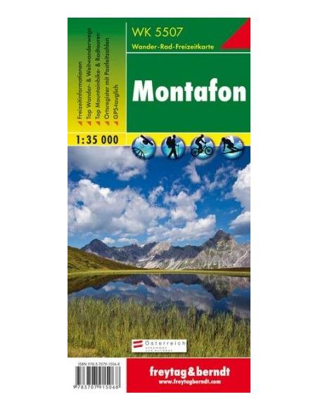 WK 5507 Montafon térkép