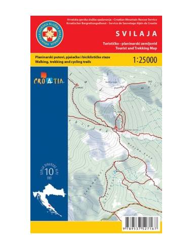 HG-DA 10 Svilaja térkép