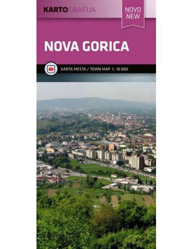 Nova Gorica zsebtérkép